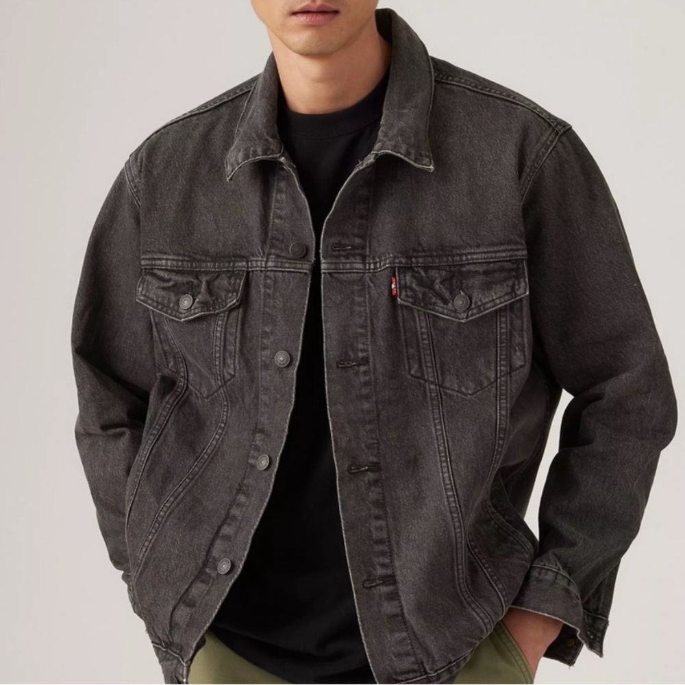 Levi's Charcoal Denim Jacket